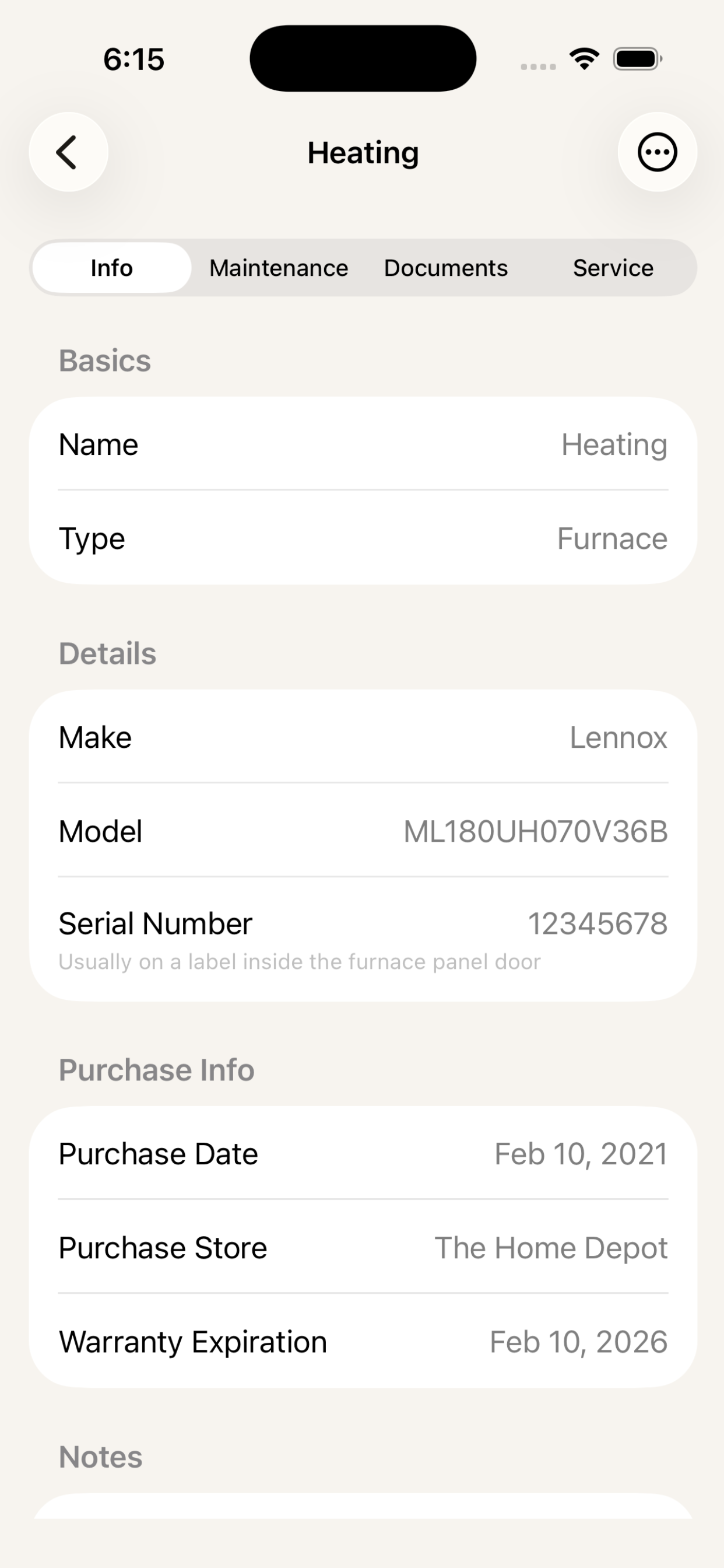 Hearth — furnace record